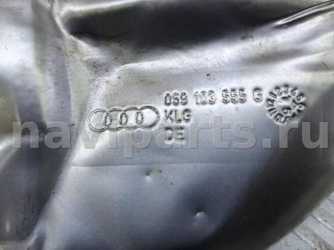 Тепловой экран глушителя Audi Q5, 2015 г., OEM 059103555G, арт. 47189, фото 5