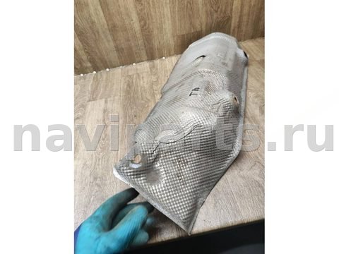 Тепловой экран глушителя Renault Sandero, 2015 г., OEM 205409951R, арт. 5974, фото 5