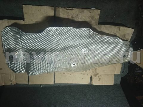 Тепловой экран глушителя BMW 7 G11/G12, 2021 г., OEM 7340210, арт. 606-209