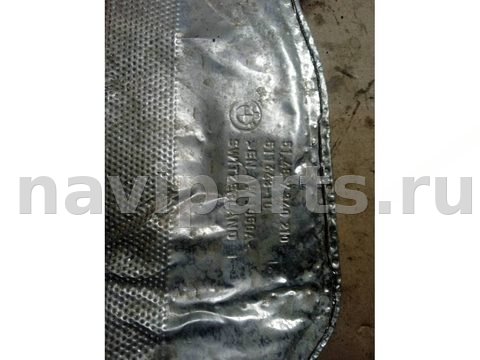 Тепловой экран глушителя BMW 7 G11/G12, 2021 г., OEM 7340210, арт. 606-209, фото 3