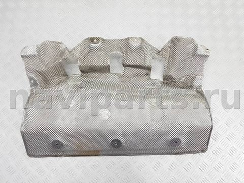 Тепловой экран глушителя BMW 5 G30/G31, 2016 г., OEM 51487340227, арт. 76239