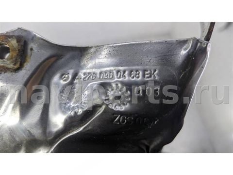 Тепловой экран глушителя Mercedes E W213, 2016 г., OEM A2760960468, арт. 84615, фото 3