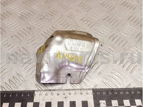 Тепловой экран глушителя Peugeot Partner, 2017 г., OEM 9672189780, арт. AA14805_14