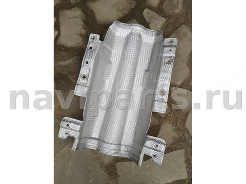 Тепловой экран глушителя Alfa Romeo Giulia, 2018 г., OEM 46338255, арт. G19-344-1, фото 2