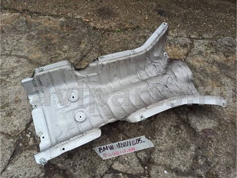 Тепловой экран глушителя BMW X6 M F96, 2021 г., OEM 8078068, арт. X5M1-344-8_1