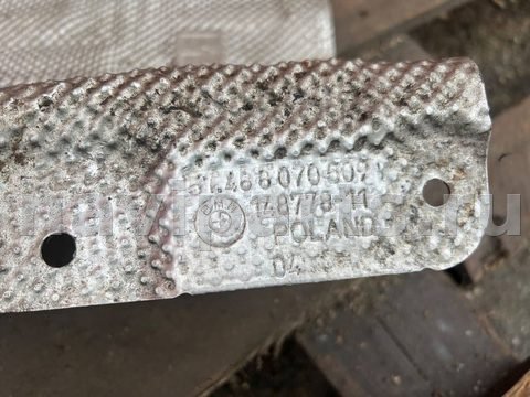 Тепловой экран глушителя BMW M3 G80, 2022 г., OEM 51488070509, арт. min106090251, фото 3