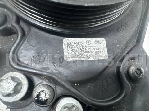 Термостат Mercedes C W204, 2010 г., OEM A6512006401, арт. 7056, фото 2