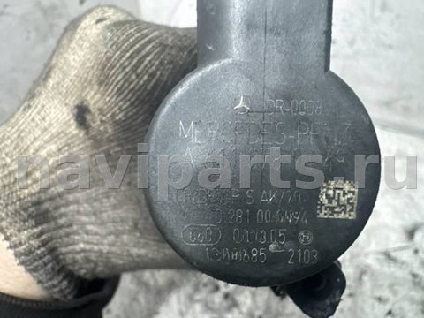 Топливная рампа Mercedes C W203, 2006 г., OEM A6110780449, арт. 7256, фото 3