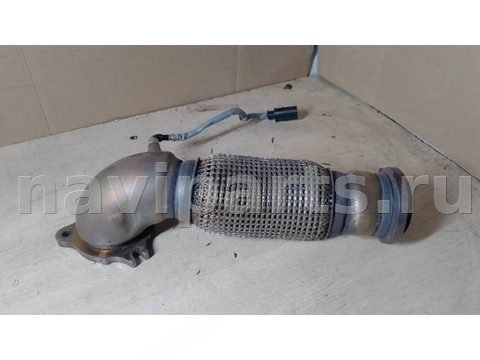 Труба приёмная глушителя Mercedes GLC X253, 2017 г., OEM А1664900809, арт. 3666