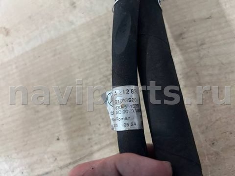 Трубка кондиционера Mercedes C W204, 2011 г., OEM A2128302500, арт. 2717, фото 2