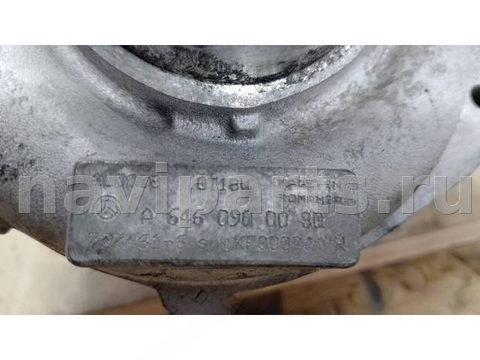Турбина Mercedes C W203, 2006 г., OEM A6460900080, арт. 1187, фото 6
