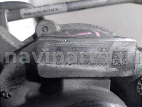 Турбина Mercedes C W205, 2015 г., OEM A2740904080, арт. 5603, фото 5