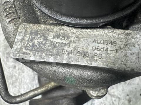 Турбина Mercedes C W204, 2011 г., OEM A6510900086, арт. 7267, фото 2