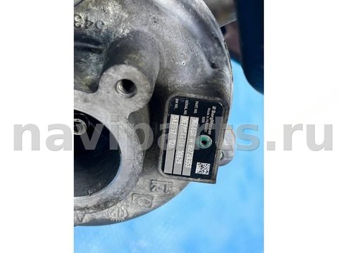Турбина Renault Duster, 2012 г., OEM 16446RH82728353, арт. DD-K9K884-4