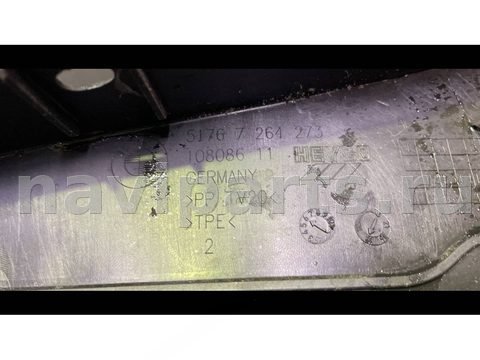 Уплотнитель BMW 4 F32/F33/GT F36, 2018 г., OEM 51767264273, арт. 590-78, фото 3