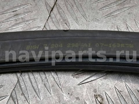 Уплотнитель багажника BMW 5 F10/F11/GT F07, 2013 г., OEM 51767260916, арт. 999593790282, фото 2