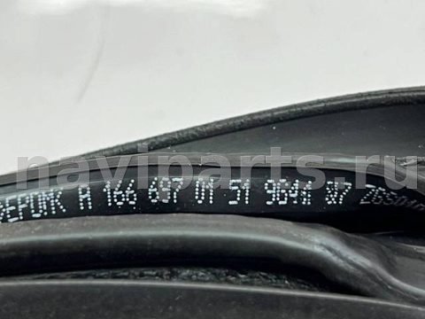 Уплотнитель двери задней правой Mercedes GLE W166, 2017 г., OEM A1666970151, арт. 11900, фото 5