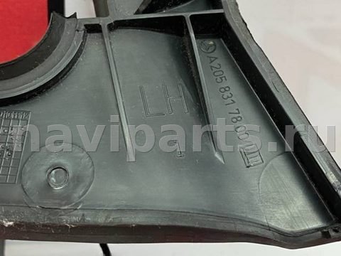 Уплотнитель капота Mercedes C W205, 2019 г., OEM A2058317800, арт. 1908, фото 3