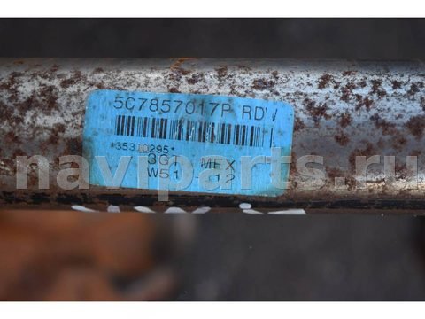 Усилитель торпедо Volkswagen Jetta, 2013 г., OEM 5C7857017P, арт. VJ1-21-1-1, фото 2