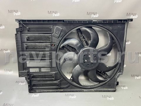 Вентилятор радиатора Mini Cooper, 2021 г., OEM 17428645861, арт. 17653