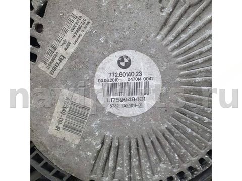 Вентилятор радиатора BMW 7 F01/F02, 2010 г., OEM 7594611, арт. BBMW27897_6, фото 2