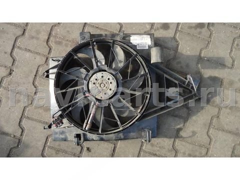 Вентилятор радиатора Opel Vectra, 2002 г., OEM GM24427000DK, арт. Ver100g0