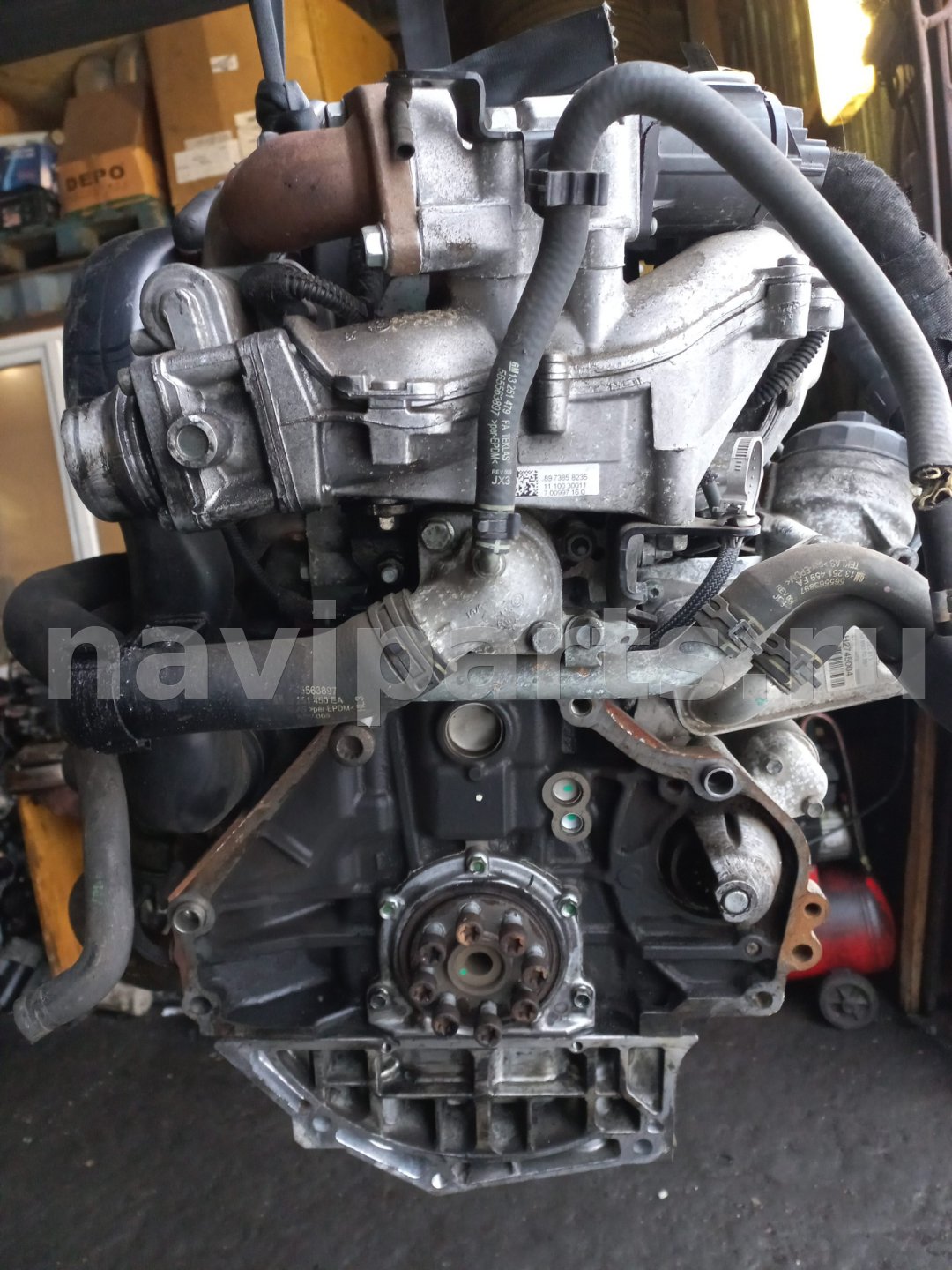 Двигатель в сборе Opel Astra, 2009 г., арт. VK-A17DTR, фото 5