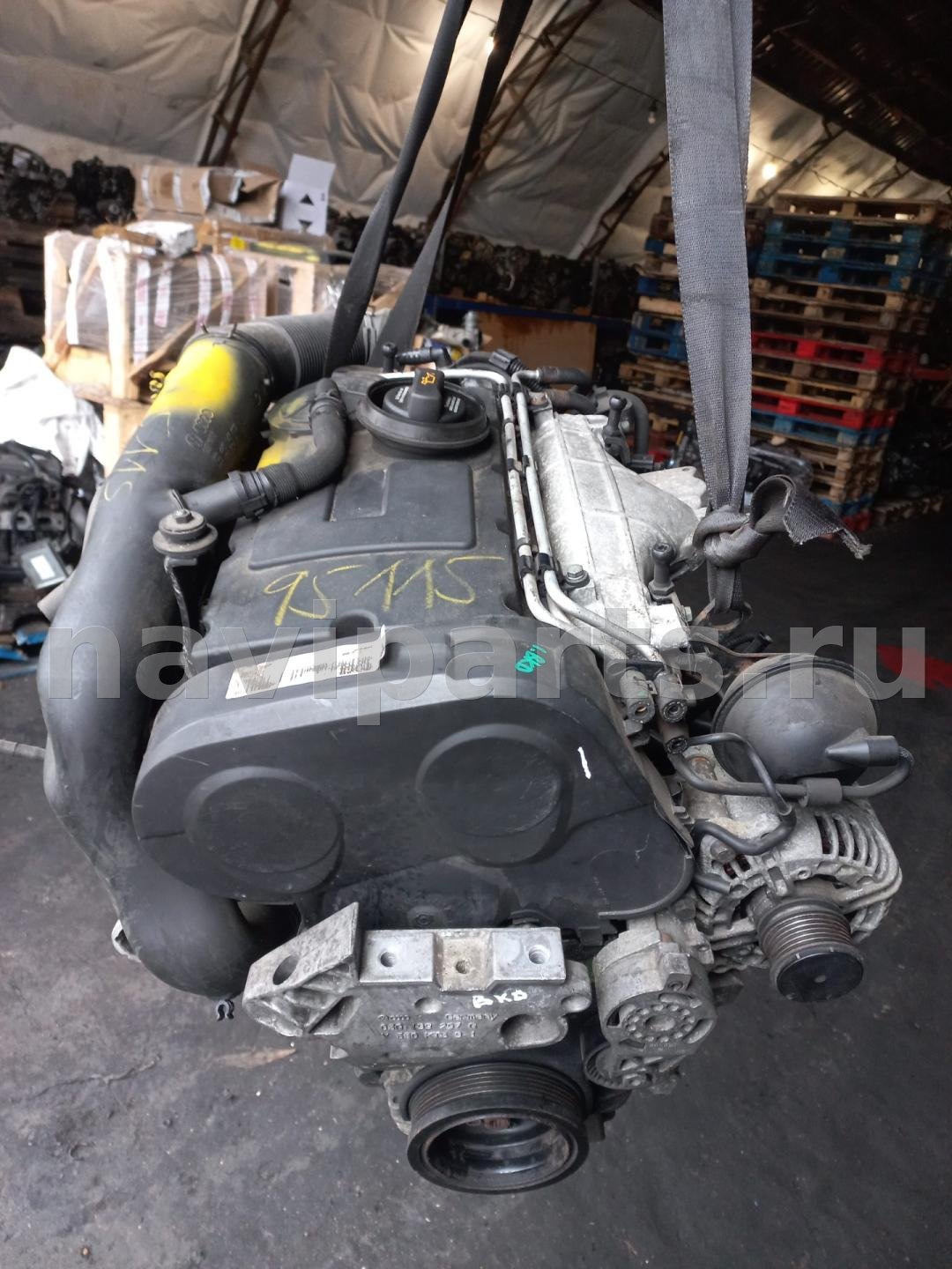 Двигатель в сборе Volkswagen Golf, 2003 г., арт. VK-BKD, фото 2