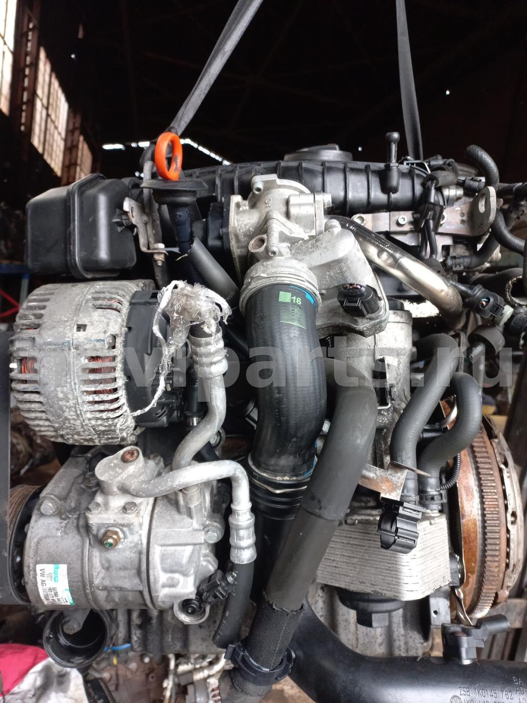 Двигатель в сборе Volkswagen Passat B6, 2005 г., арт. VK-BKP, фото 3