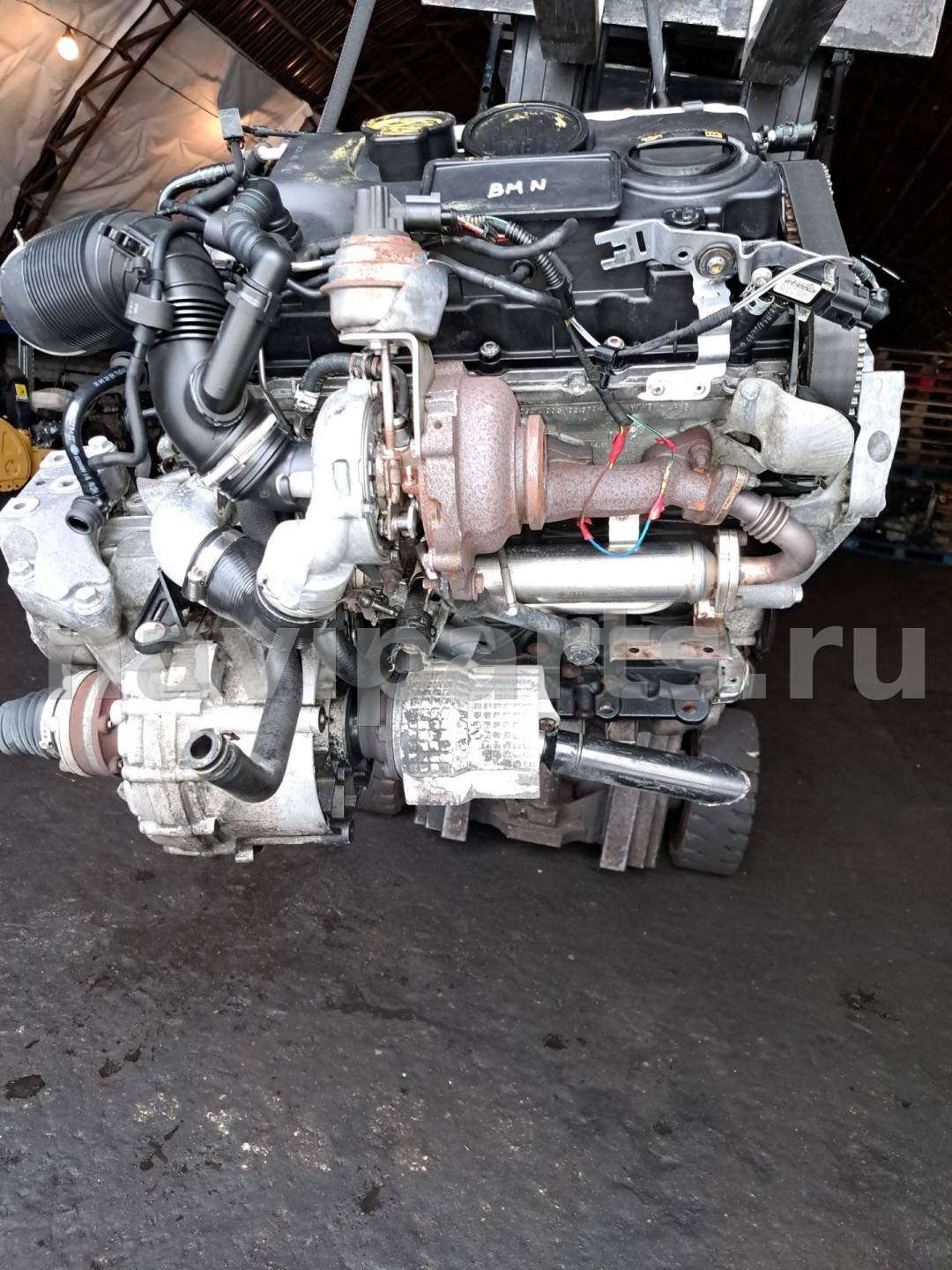 Двигатель в сборе Volkswagen Golf, 2003 г., арт. VK-BMN, фото 2