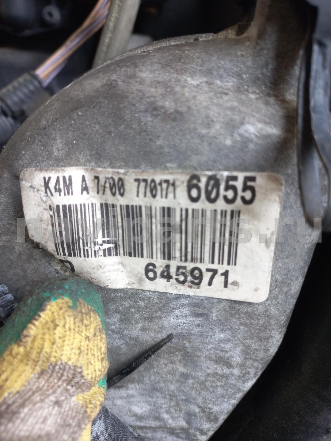 Двигатель в сборе Renault Megane, 2002 г., арт. VK-K4M700, фото 6