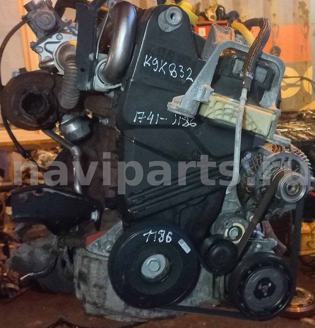 Двигатель в сборе Renault Scenic, 2009 г., арт. VK-K9K832, фото 9