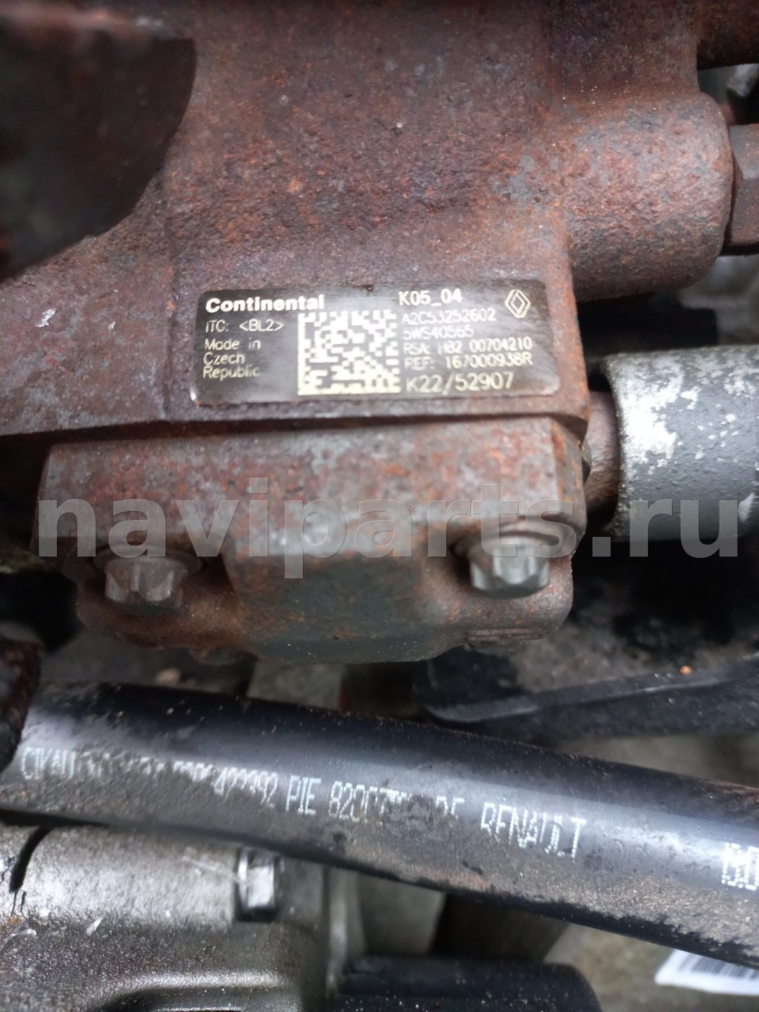 Двигатель в сборе Renault Megane, 2008 г., арт. VK-K9K846, фото 6