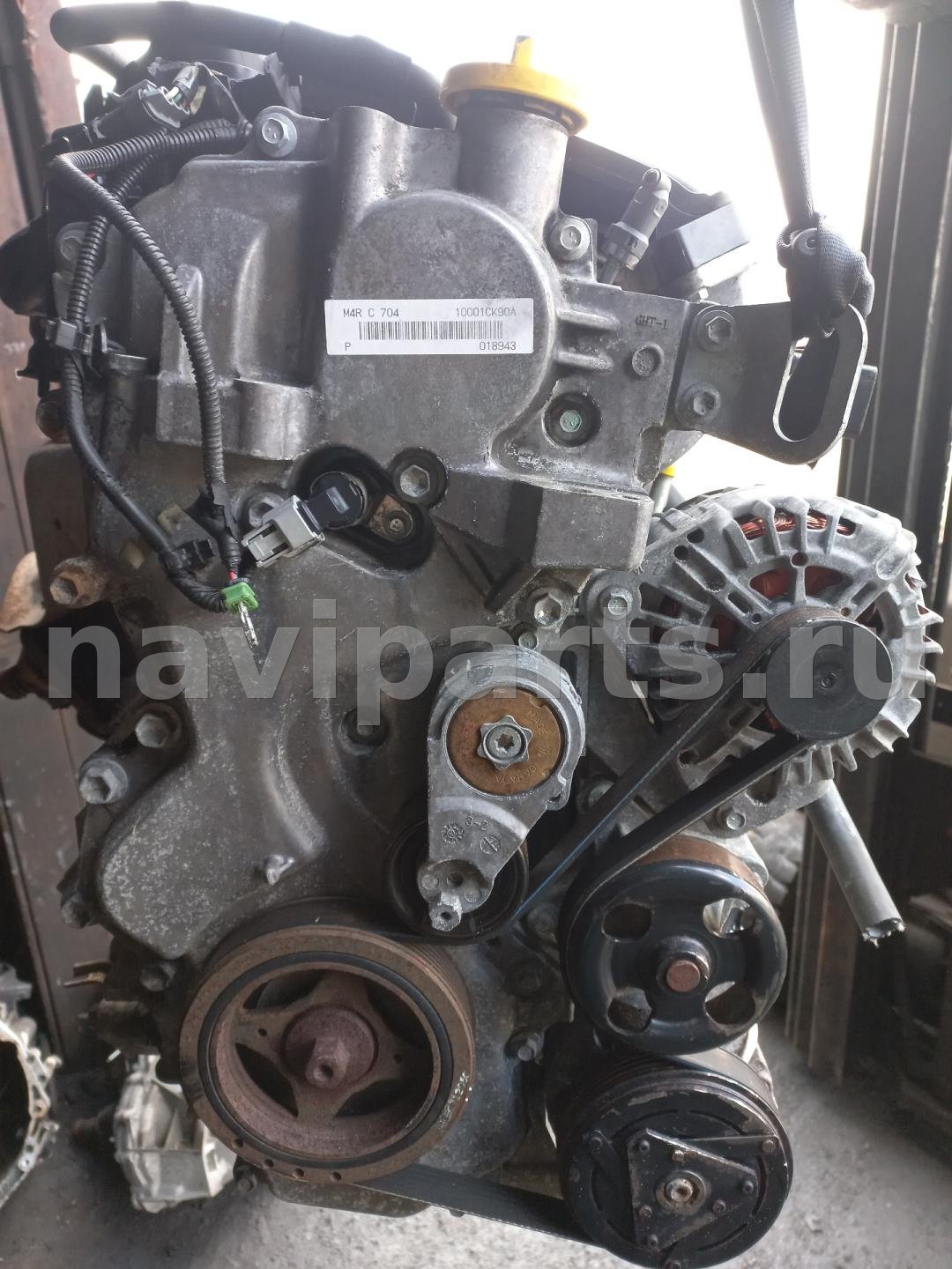 Двигатель в сборе Renault Laguna, 2007 г., арт. VK-M4RC704