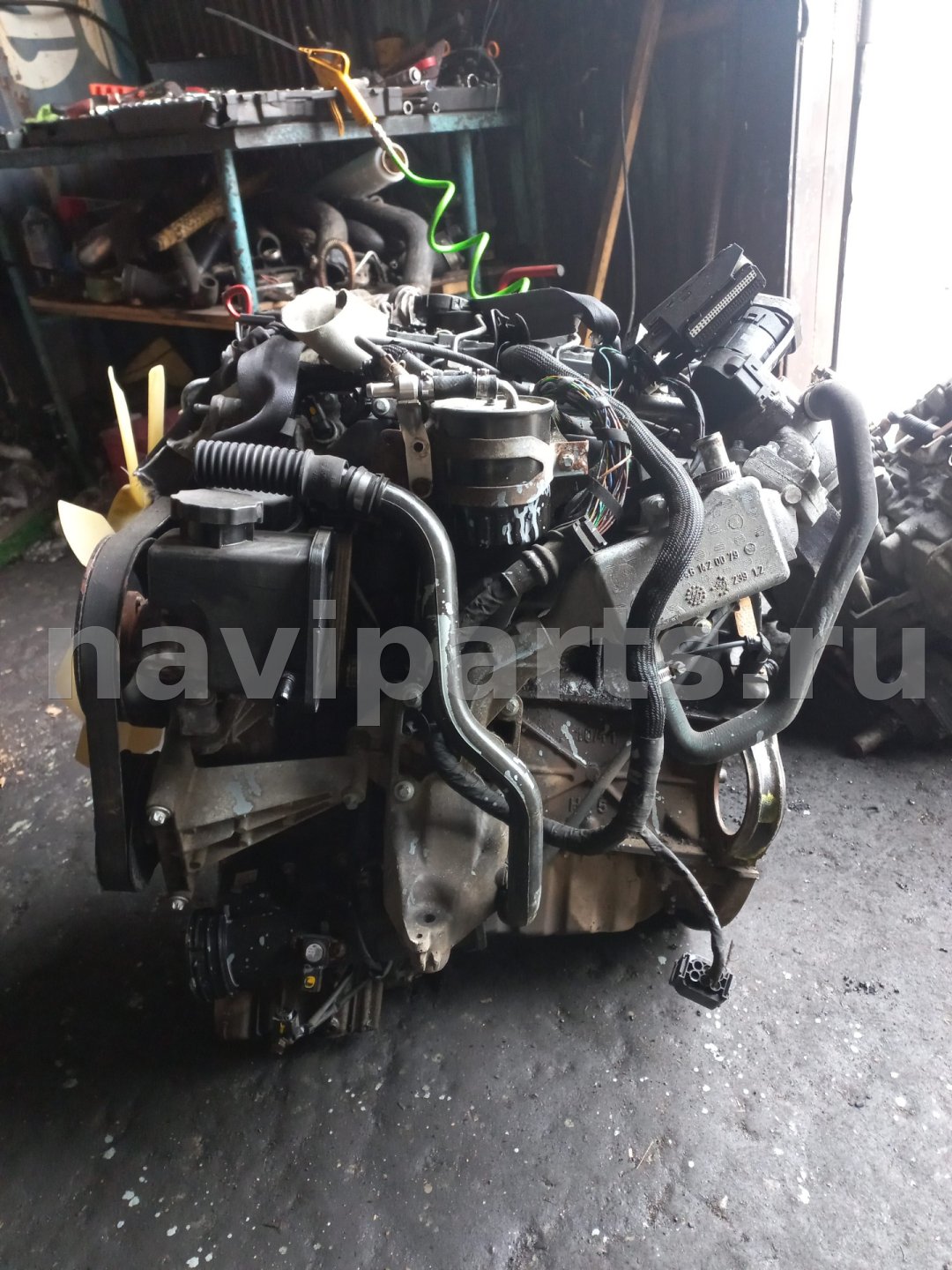 Двигатель в сборе Mercedes-Benz Vito W639, 2003 г., арт. VK-OM646, фото 3
