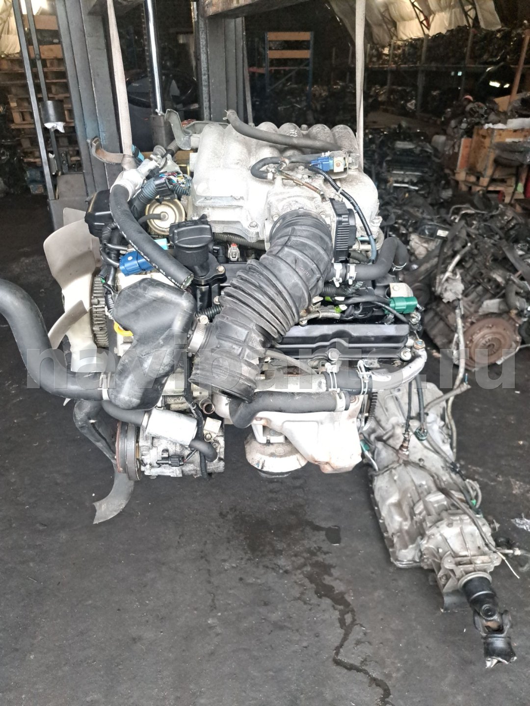 Двигатель в сборе Nissan Elgrand E51, 2002 г., арт. VK-VQ35, фото 2