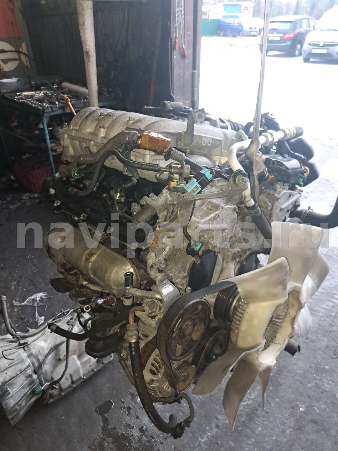 Двигатель в сборе Nissan Elgrand E51, 2002 г., арт. VK-VQ35, фото 5