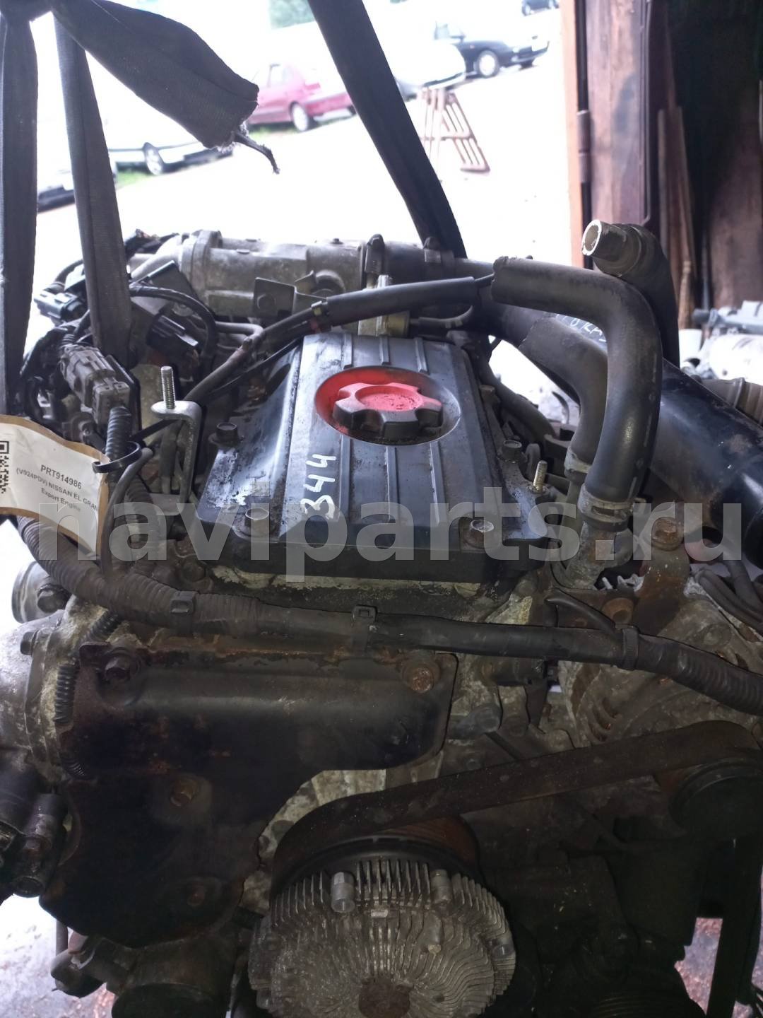 Двигатель в сборе Nissan Elgrand E51, 2002 г., арт. VK-ZD30DDTI, фото 2