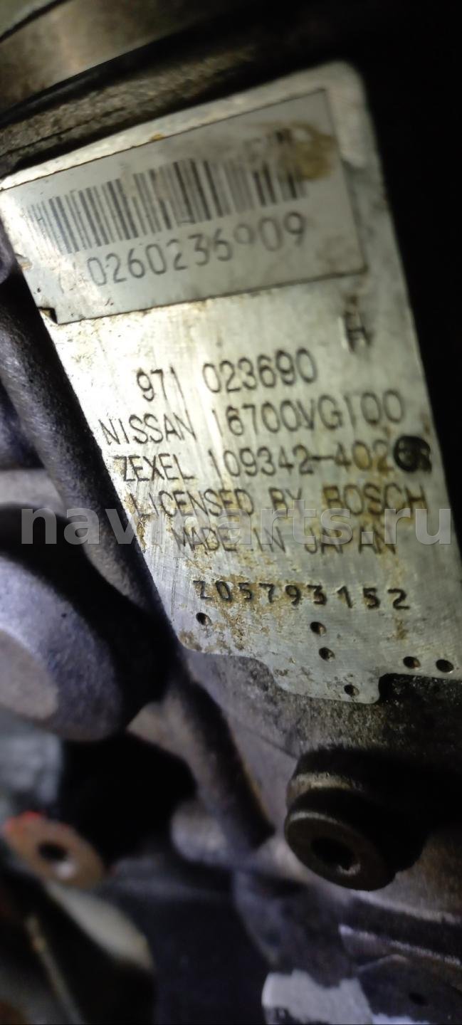 Двигатель в сборе Nissan Elgrand E51, 2002 г., арт. VK-ZD30DDTI, фото 6