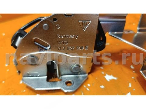 Замок багажника Volkswagen Touareg, 2007 г., OEM 7L0827506E, арт. 01023295, фото 2