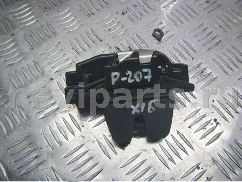 Замок багажника Peugeot 207, 2007 г., OEM 9660403980, арт. 0208389