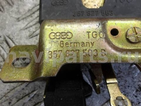 Замок багажника Volkswagen Passat, 1991 г., OEM 357827503b, арт. 0250471, фото 3