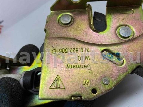 Замок багажника Volkswagen Touareg, 2006 г., OEM 7L0827506D, арт. 16984, фото 3
