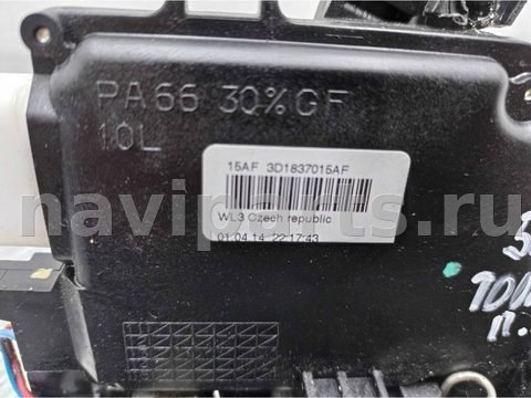 Замок двери передней левой Volkswagen Touareg, 2010 г., OEM 3D1837015AF, арт. 00222341, фото 5