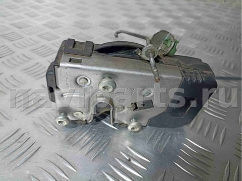 Замок двери передней левой Opel Astra, 2002 г., OEM 24444015, арт. 021236-1, фото 5