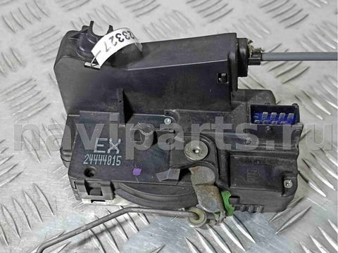 Замок двери передней левой Opel Astra, 2002 г., OEM 24444015, арт. 023327-1, фото 4
