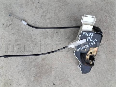 Замок двери передней левой Peugeot 407, 2007 г., арт. 115897918, фото 2