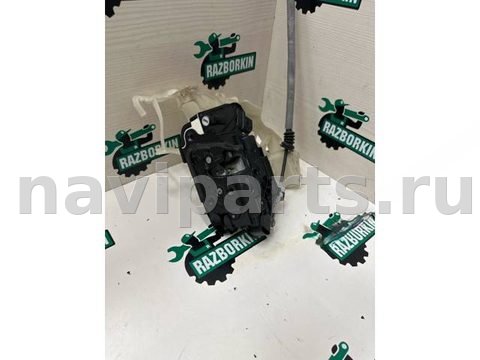 Замок двери передней левой Volkswagen Tiguan 5N2, 2015 г., OEM 5N2837015E, арт. 16526