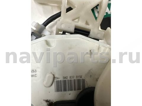 Замок двери передней левой Volkswagen Tiguan 5N2, 2015 г., OEM 5N2837015E, арт. 16526, фото 4