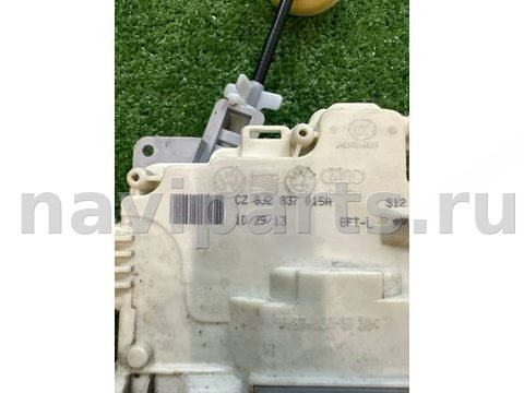 Замок двери передней левой Volkswagen Touareg 7P5, 2014 г., OEM 8J2837015A, арт. 17552, фото 3